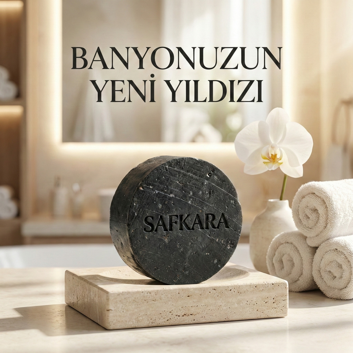 SAFKARA Beyazlama Karşıtı Doğal Sabun