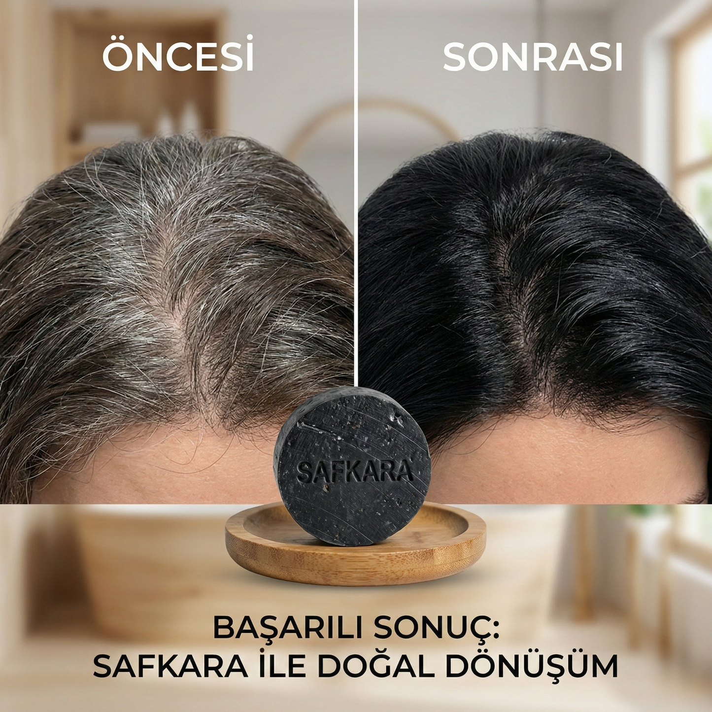 SAFKARA Beyazlama Karşıtı Doğal Sabun